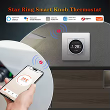 Termostato Inteligente ZigBee Star Ring Thumbnail 1