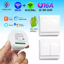 Interruptor Inteligente WiFi 433MHz Thumbnail 1