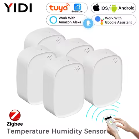Sensor Zigbee Tuya Temperatura e Umidade