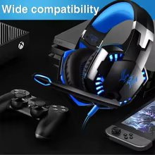 Headset Gamer Over Ear com LED Thumbnail 3