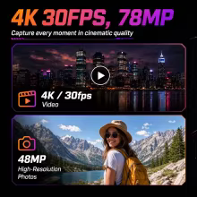Câmera 4K Vlogging Bolso Thumbnail 4