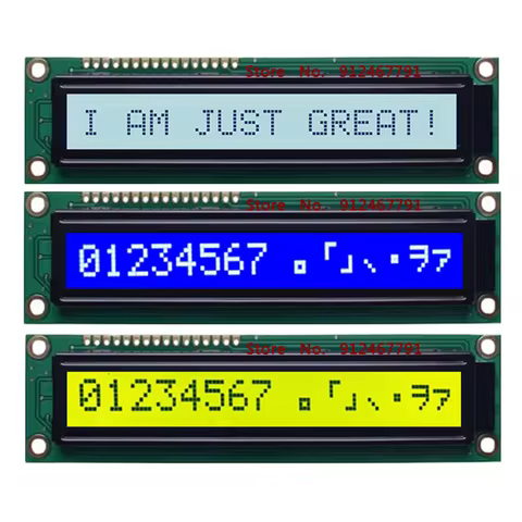 Módulo LCD 16x1 5V