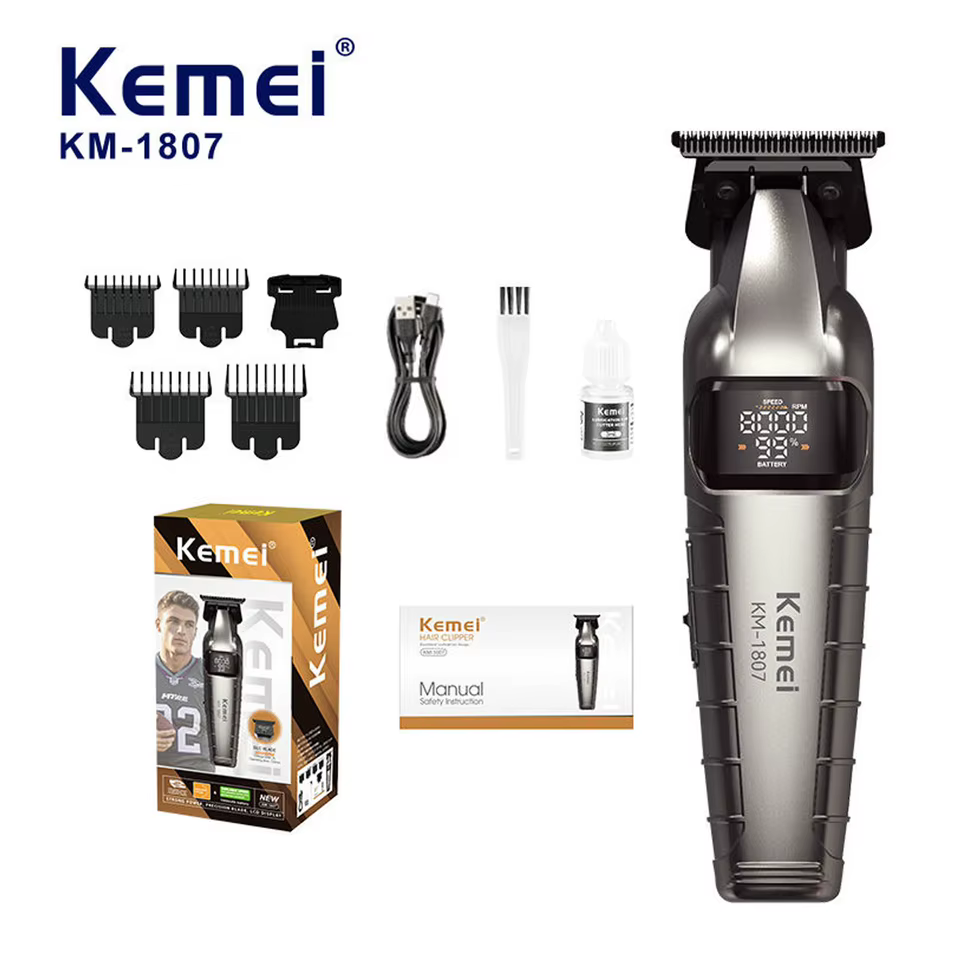 Kemei 1806 Máquina de Cortar Cabelo Profissional