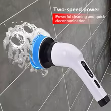 Escova de Limpeza Elétrica Sem Fio Lenovo Multiuso Thumbnail 2