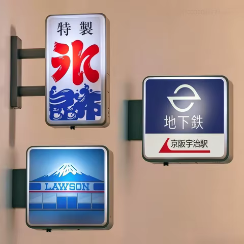 Ímã Japonês Decorativo com Luz