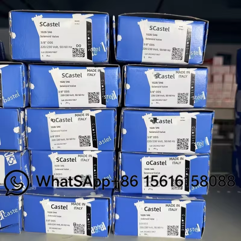Válvula Solenoide Castel Castor