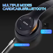 Fones Bluetooth KEBIDUMEI P47 Tri-Mode Thumbnail 2