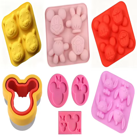 Forma Silicone Disney Stitch Mickey