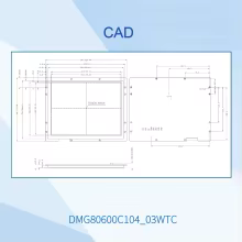 Dwin 10.4" TFT LCD HMI Módulo Arduino Thumbnail 6