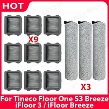 Kit de Escova e Filtro HEPA para Tineco Floor One S3 Breeze Thumbnail 1