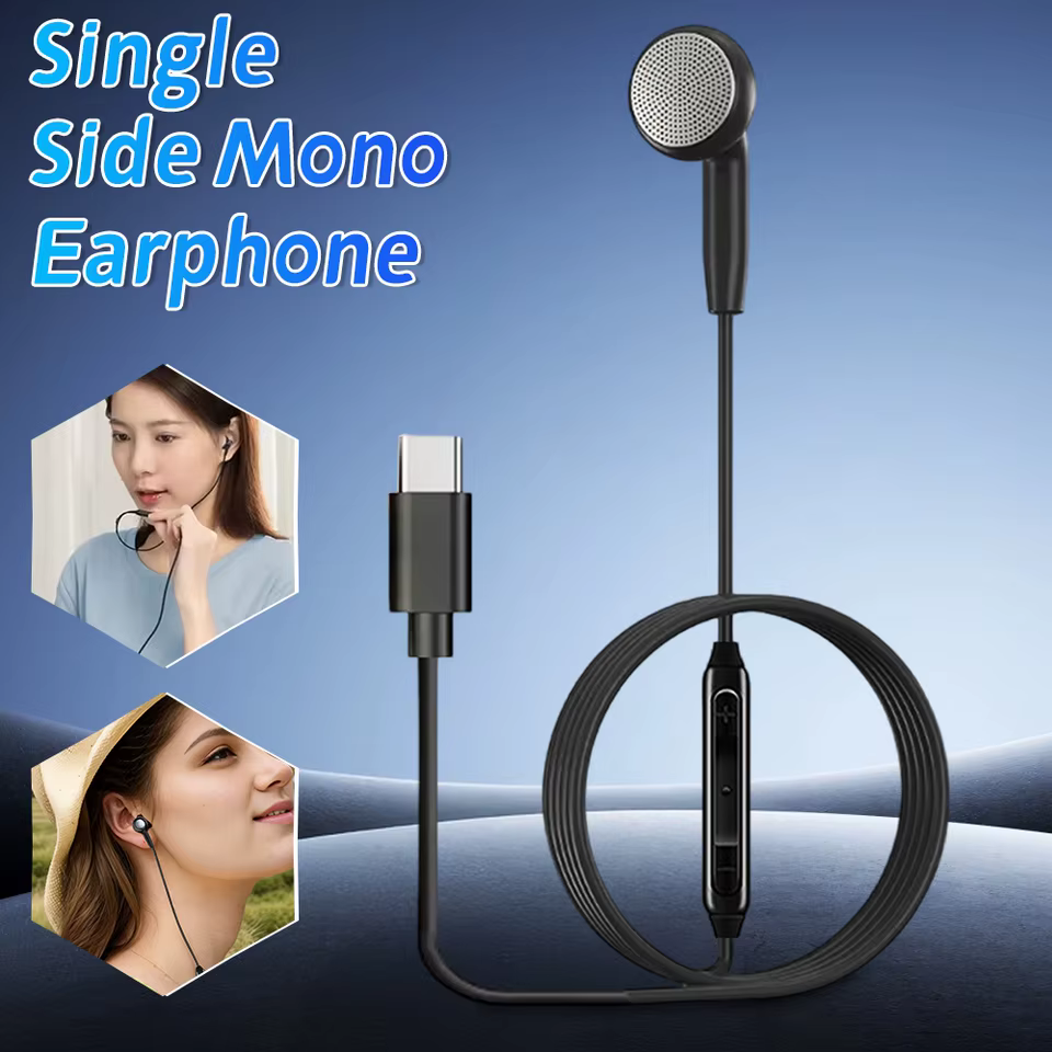 Fone Mono com Fio 3.5mm