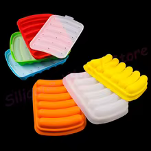 Molde de Silicone para Salsicha com Tampa Thumbnail 3