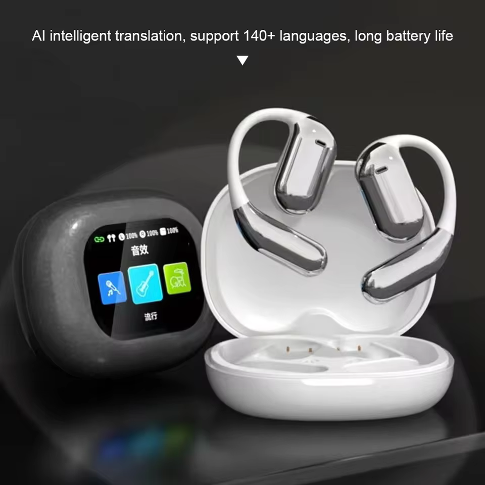 Fone Bluetooth LCD AI Tradução