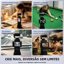 Câmera de Ação 1080P com Lente Rotativa Thumbnail 6