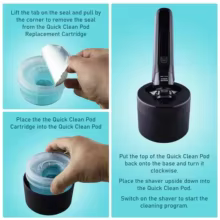 Cartucho Limpeza Philips Norelco KVIFO Thumbnail 5