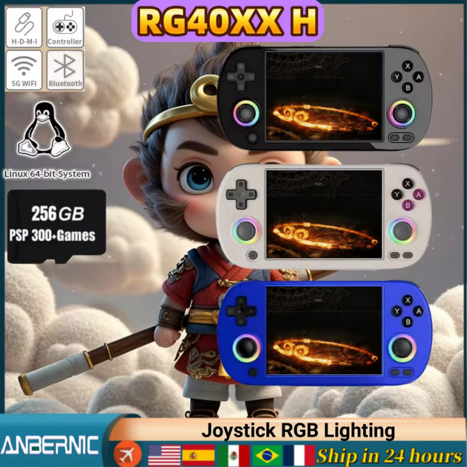 Console Retro Anbernic RG40XX H