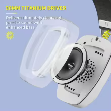 Headset Gamer BINNUNE BW06 Wireless Thumbnail 6