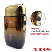Kemei TX10 Barbeador Elétrico Recarregável Thumbnail 4