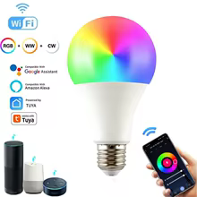 Lâmpada LED Inteligente Tuya WiFi Thumbnail 1