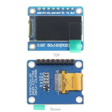 Tela LCD IPS 0.96 ST7735 65K Cores Thumbnail 4