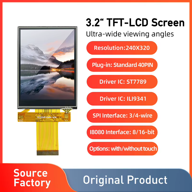 Tela LCD TFT 3.2" 320x240
