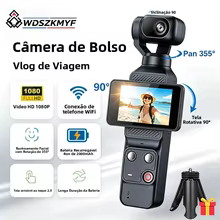 Câmera de Ação 1080P com Rastreamento Facial Thumbnail 1