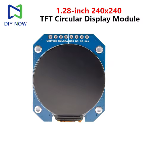 Display Redondo 1.28" GC9A01 240x240