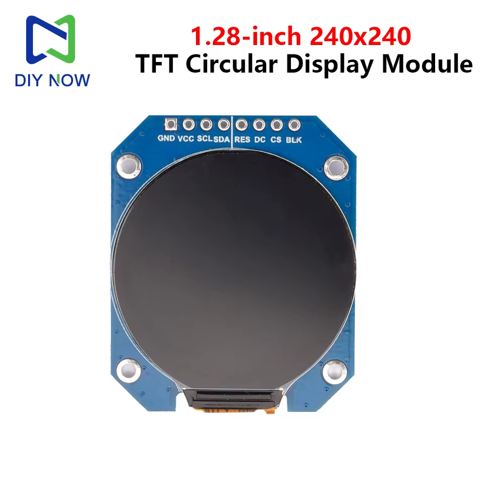 Display Redondo 1.28" GC9A01 240x240