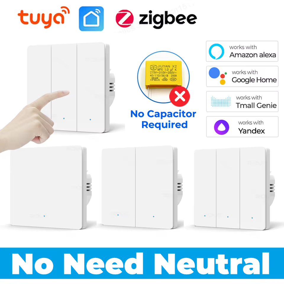 Interruptor Inteligente Zigbee Tuya