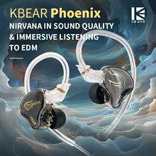 KBEAR Phoenix Fones de Ouvido EDM com ANC Thumbnail 1