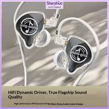 Fone de Ouvido HiFi Dinâmico 3.5mm Thumbnail 1