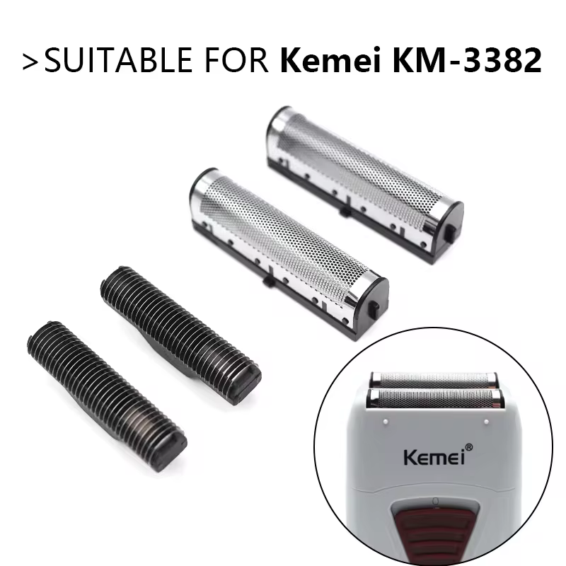 Kit Lâmina Kemei KM-3382 Profissional