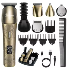 Hatteker Máquina de Cabelo Profissional 6 em 1 Thumbnail 1
