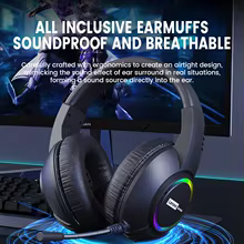 Lenovo E08 Headset RGB Gamer Thumbnail 2