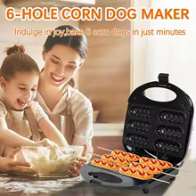 Máquina de Hot Dog e Waffle Multifuncional Thumbnail 3