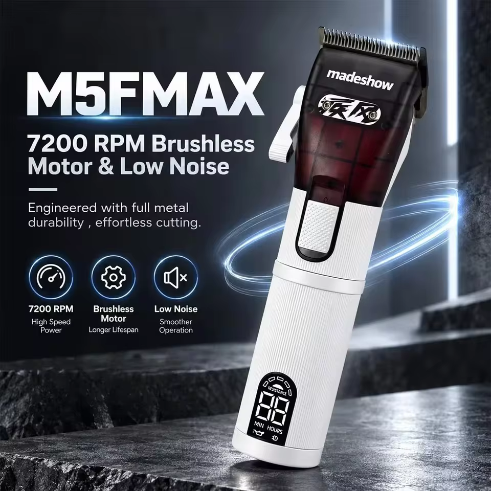 Máquina de Corte de Cabelo Madeshow M5FMAX Profissional
