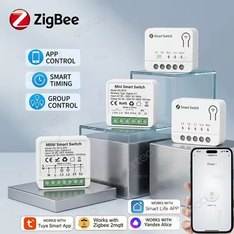 Interruptor Inteligente Zigbee Mini