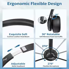 Fone de Ouvido Jiamqishi EH02U Bluetooth Thumbnail 6