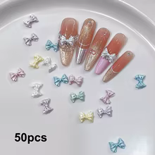 Kit 50 Unhas 3D Arco Charm Thumbnail 4