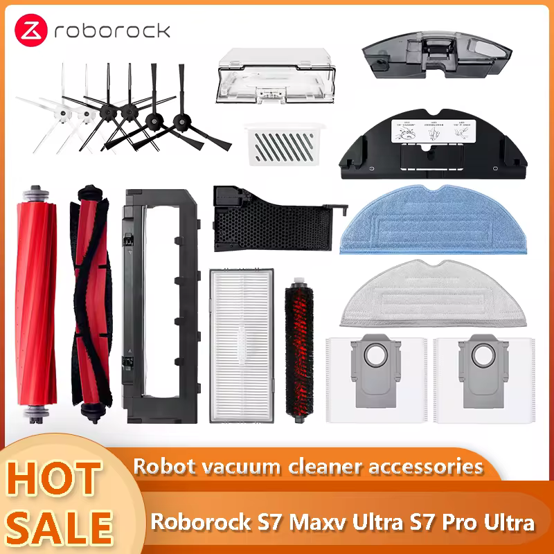 Kit Acessórios Roborock S7 MaxV Ultra Completo