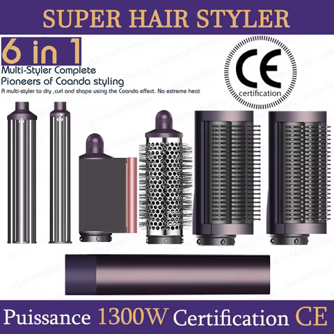 Modelador de Cabelo 6 em 1 DUTRIEUX