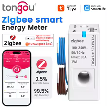 Medidor de Energia Inteligente Zigbee Tuya Thumbnail 1