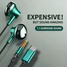 Fone de Ouvido HIFI com Fio Thumbnail 1