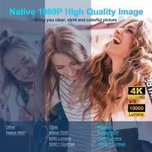 Projetor KaiAqua HY320 4K Android 11 Thumbnail 3