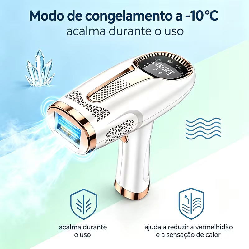 Depilador IPL Permanente para Mulheres