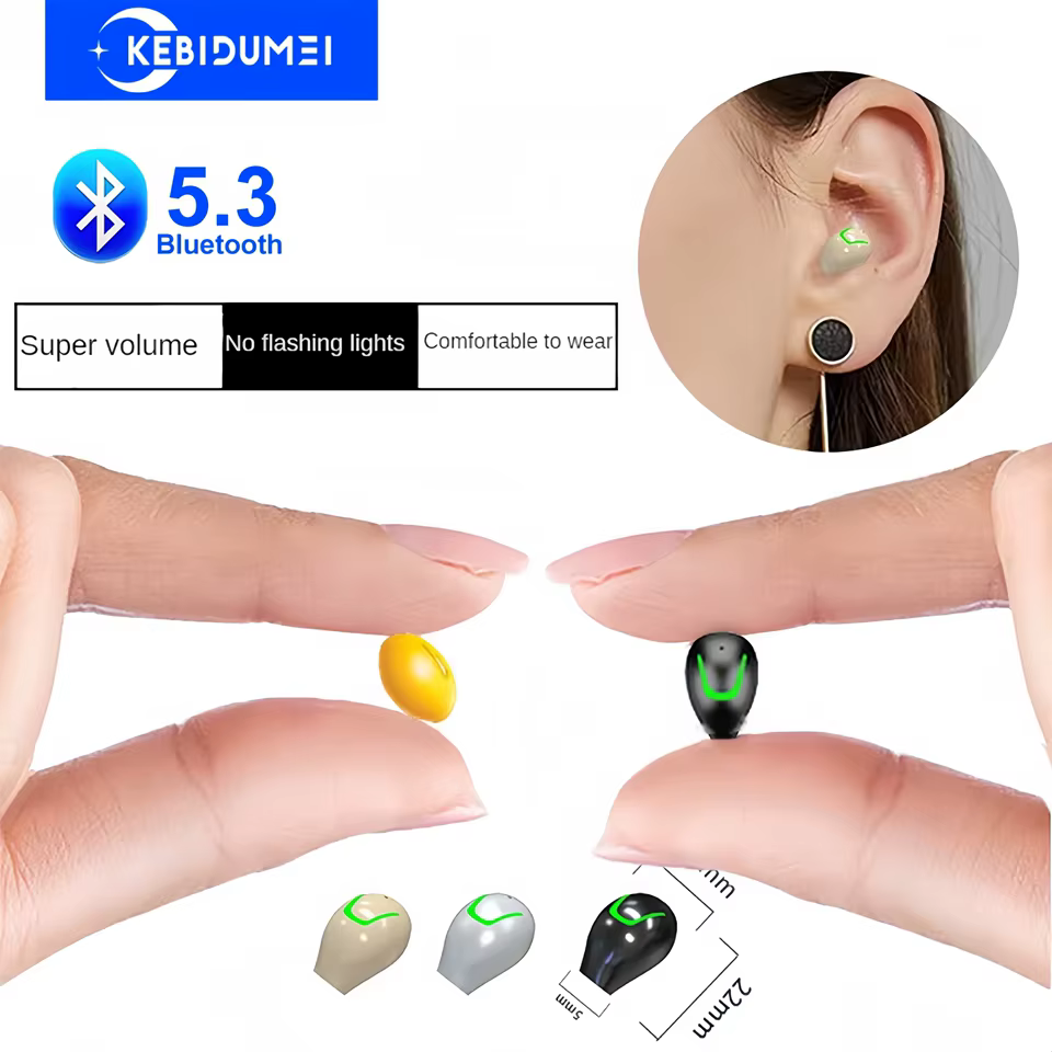 Fone Bluetooth 5.3 Mini Invisível
