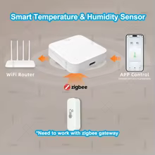 Sensor Zigbee Temperatura e Umidade Thumbnail 2