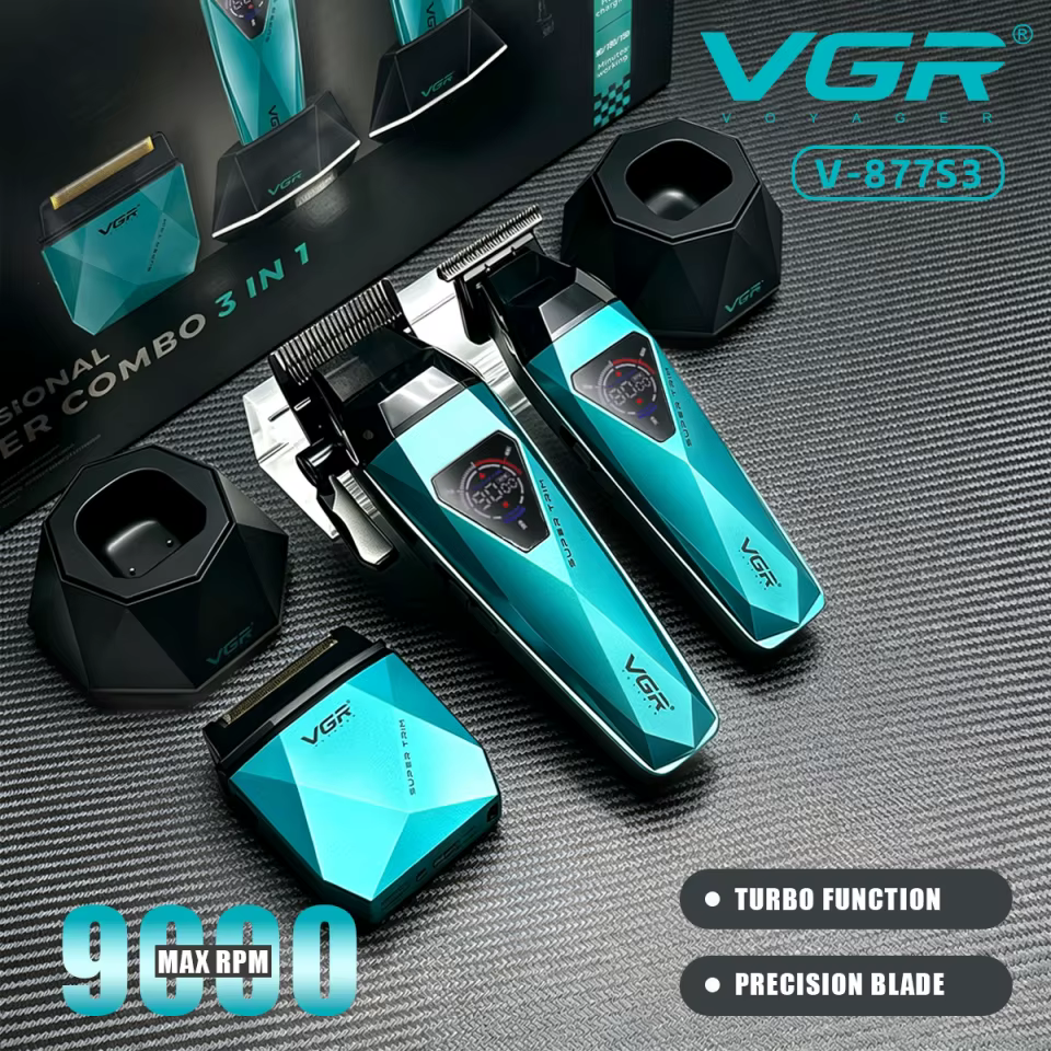 VGR V-877 S3 Kit Profissional 3 em 1