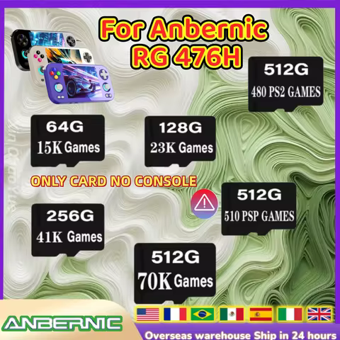 Cartão de Memória ANBERNIC RG476H 512GB