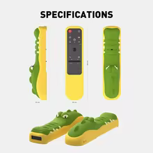 Capa Silicone Controle Remoto LG MR25GA Jacaré Thumbnail 2